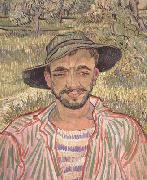 Vincent Van Gogh Portrait of a Young Peasant (nn04) oil painting on canvas